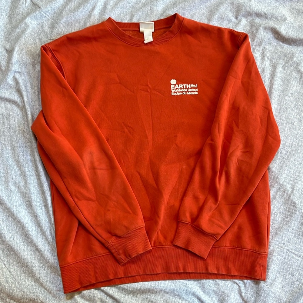 Orange Crewneck